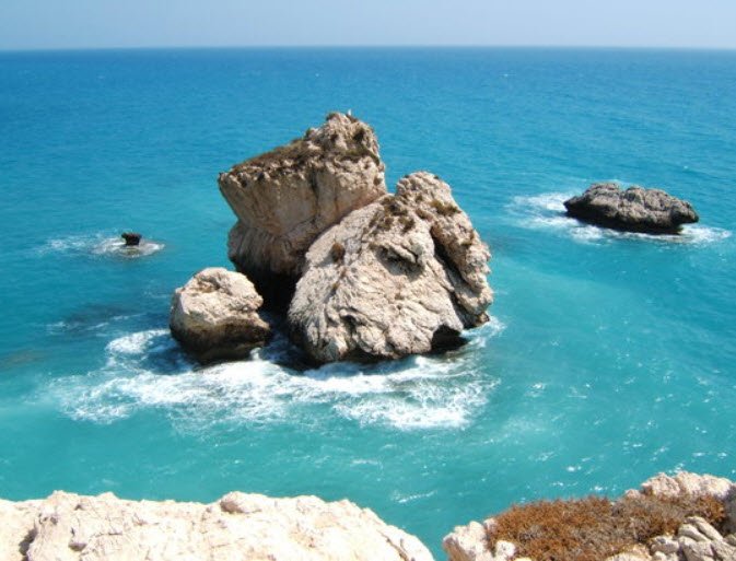 Aphrodite’s Rock (Petra tou Romiou), Near Kouklia, Paphos District, Cyprus